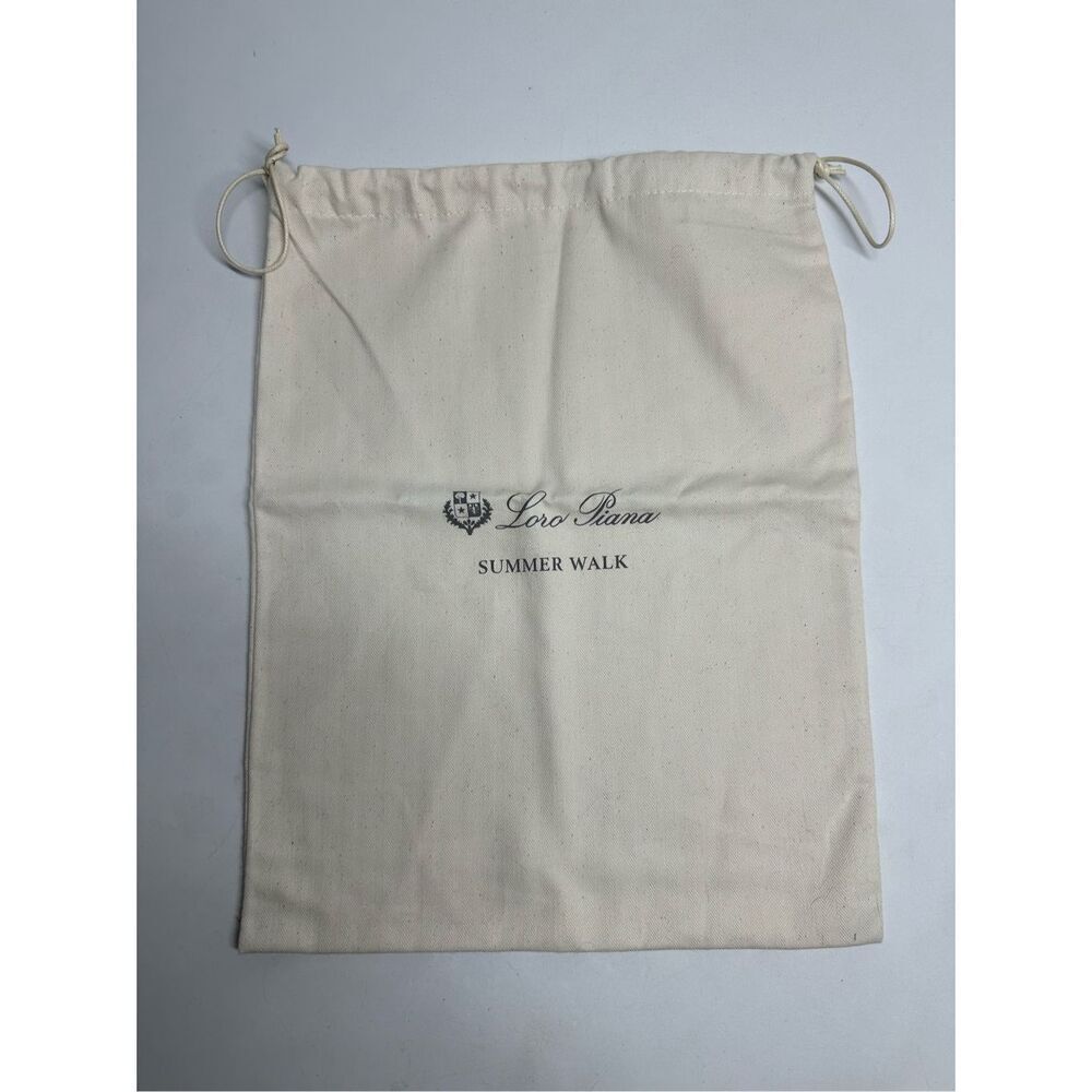 LORO PIANA  Open Walk  Drawstring Dust Bag  Made in Italy 15x12"